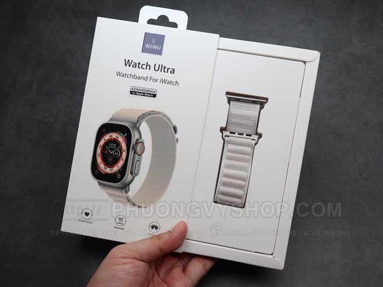 Dây vải WiWu Alpine Loop cho Apple Watch
