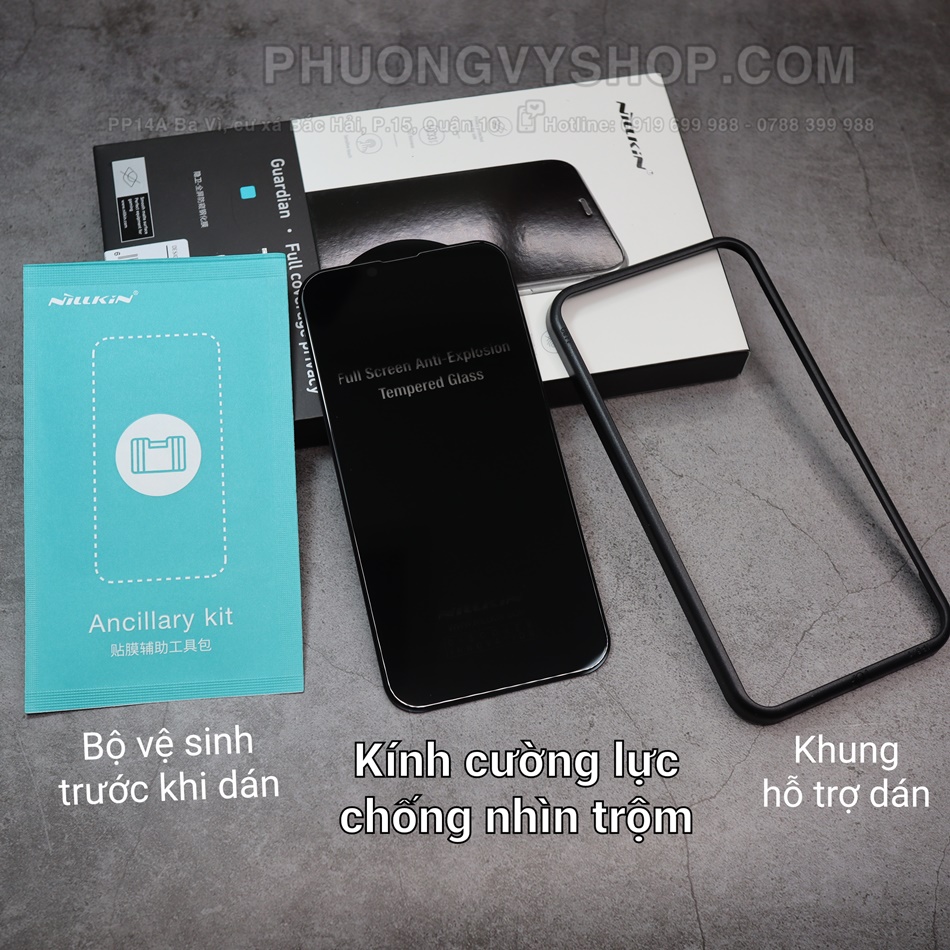 Cường lực iPhone XR Nillkin CP Max Quận 2 - Nam Long Phụ Kiện - Sửa chữa -  Ép kính - Thay pin