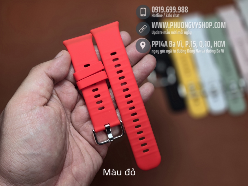 Dây cao su COLOR Huawei Watch Fit 3