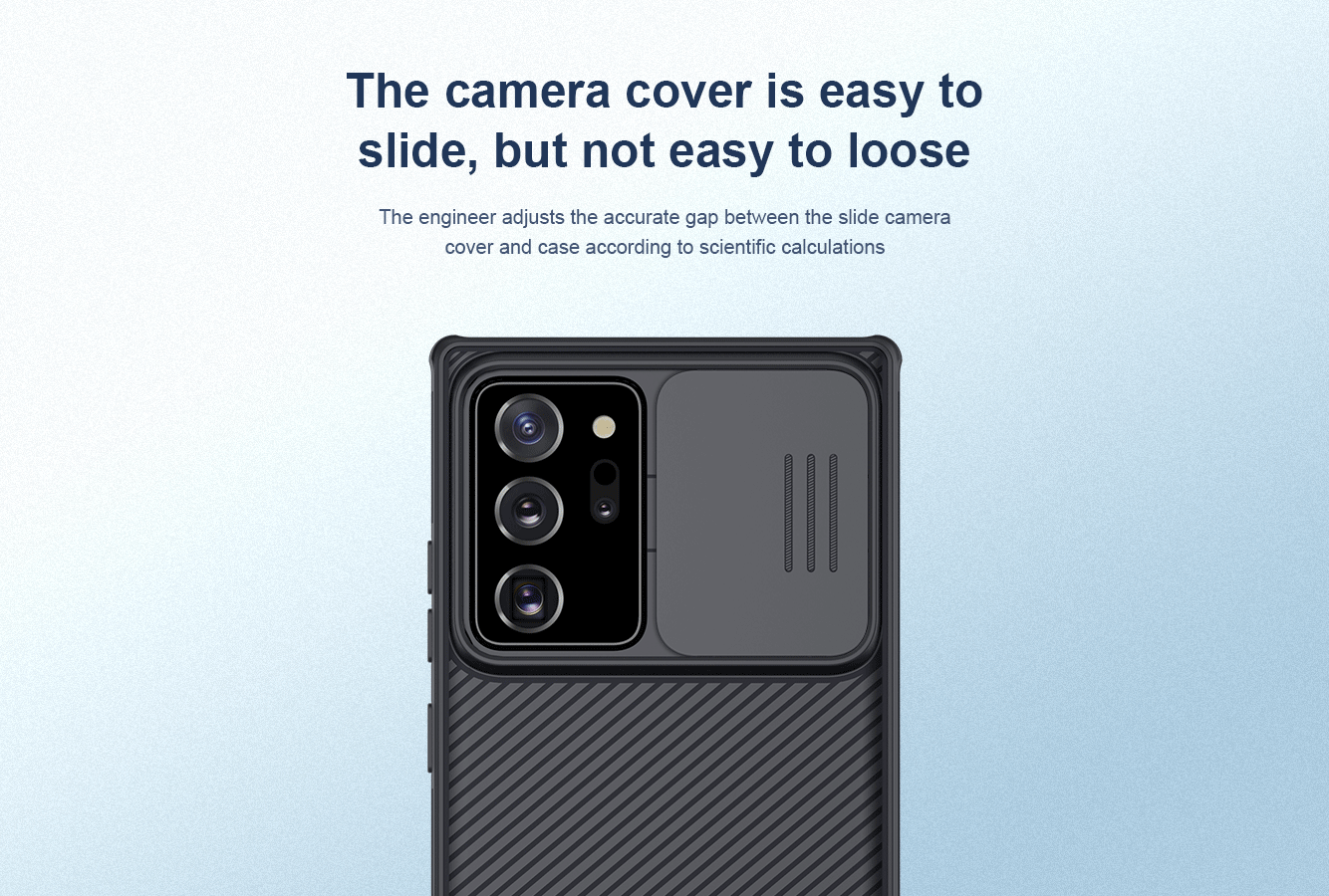 Ốp lưng Galaxy Note 20 Ultra - Nillkin Camshield (ốp dẻo bảo vệ camera)