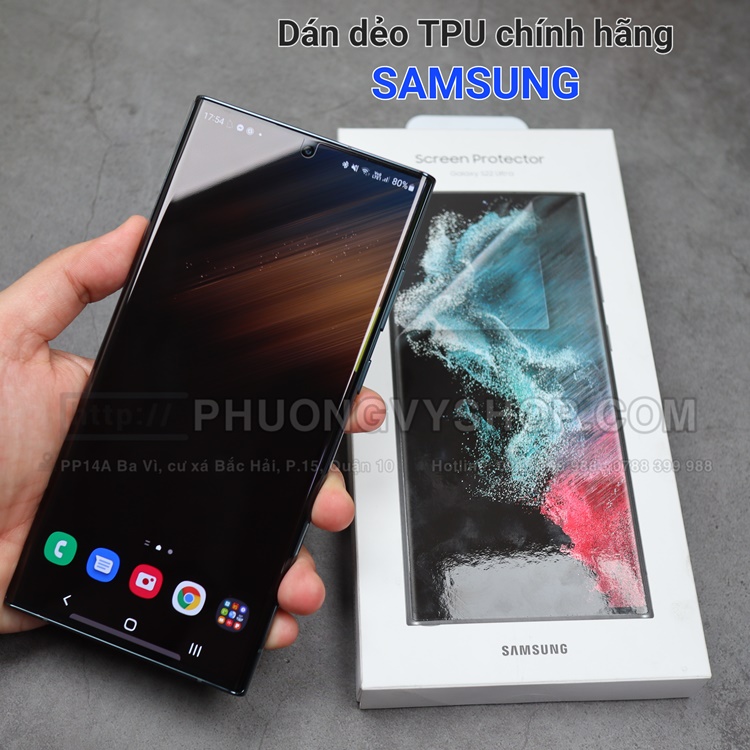 Dán dẻo TPU chính hãng SAMSUNG  - Galaxy Note 20 Ultra